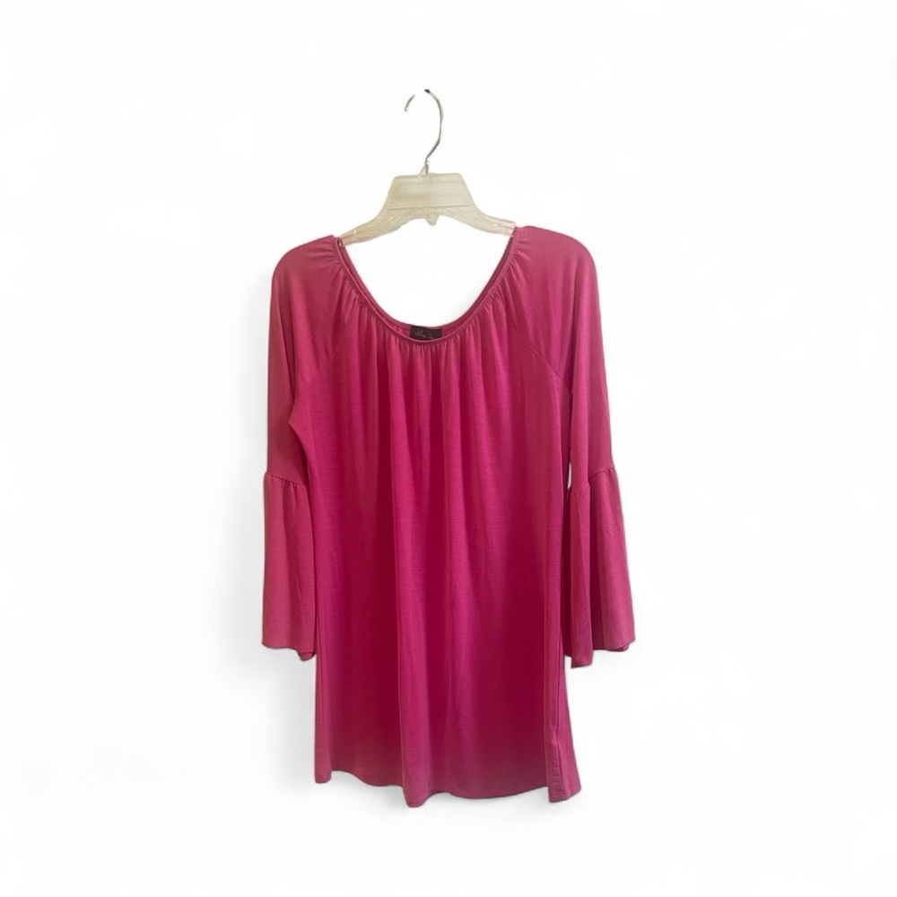 Melissa Paige Pink Bell Sleeve Tunic